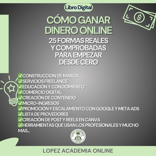 Cómo ganar dinero online: 25 formas reales y comprobadas para empezar desde cero